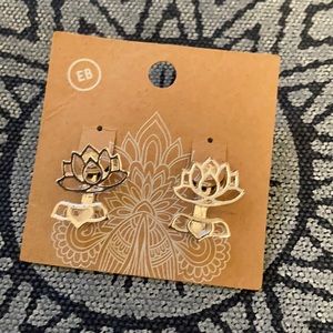 Unique Lotus Earrings